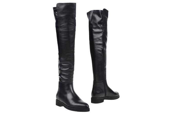 Autre Marque 'Lola Cruz' Boots Black Leather  ref.25950
