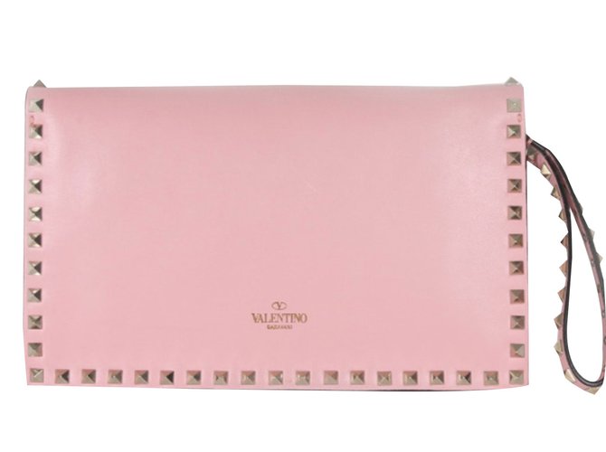 valentino clutch pink