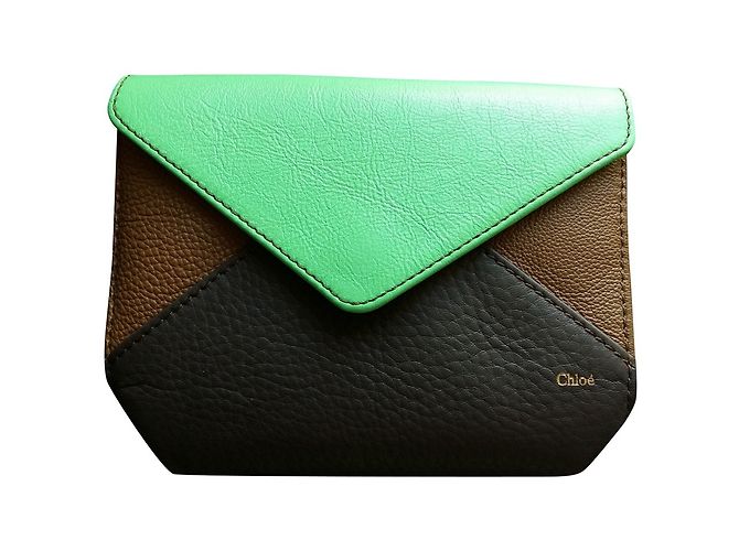 Chloé Pochette Multicolore Pelle