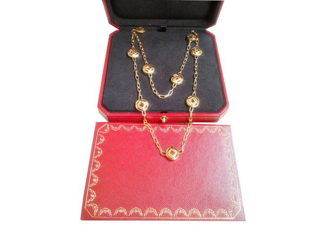 Cartier Pasha Halskette Golden Gold  ref.26126