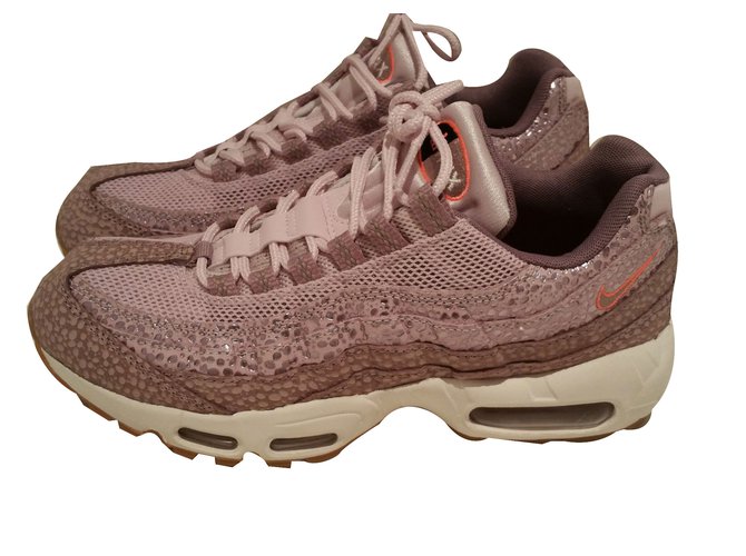 Nike Air max 95 Pink Leather  ref.26151