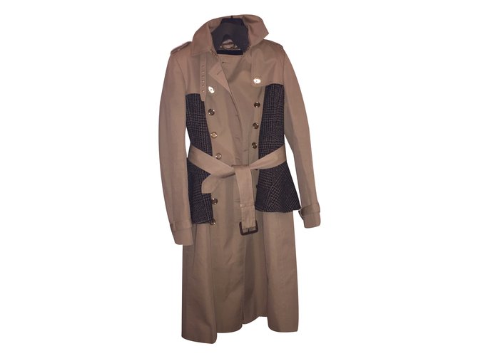 Burberry Prorsum Trench coat Cotton  ref.26273