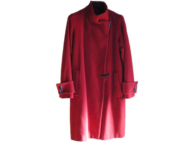 Zapa Coats, Outerwear Red Wool  ref.26359