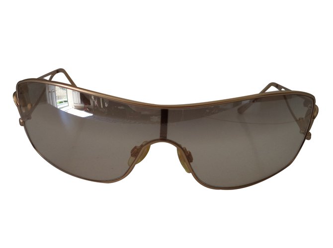 Chanel Sunglasses Golden Metal  ref.26362