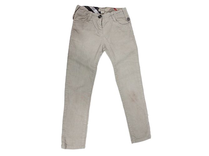 Burberry Cordhose beige Mädchen 5 Jahre
