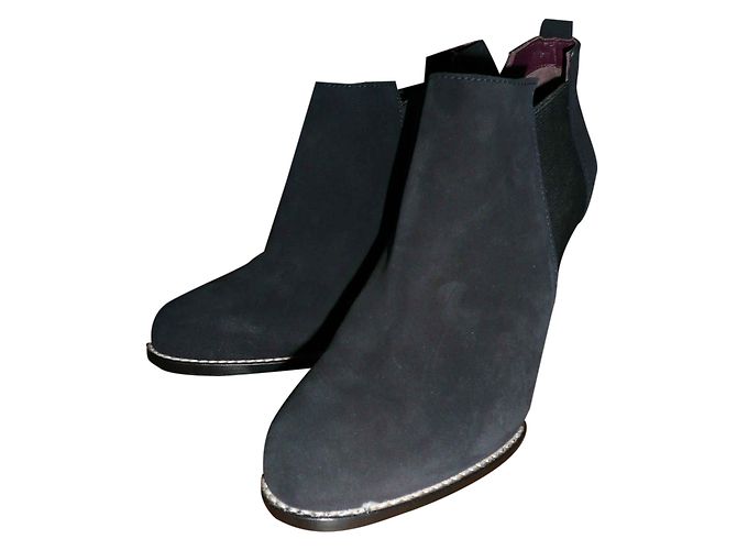 Stivaletti Vanessa Bruno Athe in pelle nera Nero