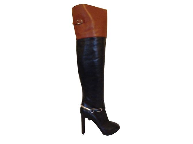 Alberto Guardiani Over knee boots Black