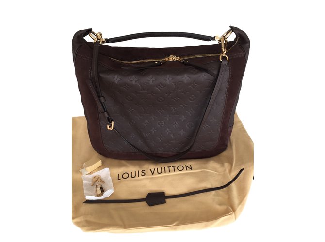 Louis Vuitton Audacieuse GM Brown Leather  ref.26695