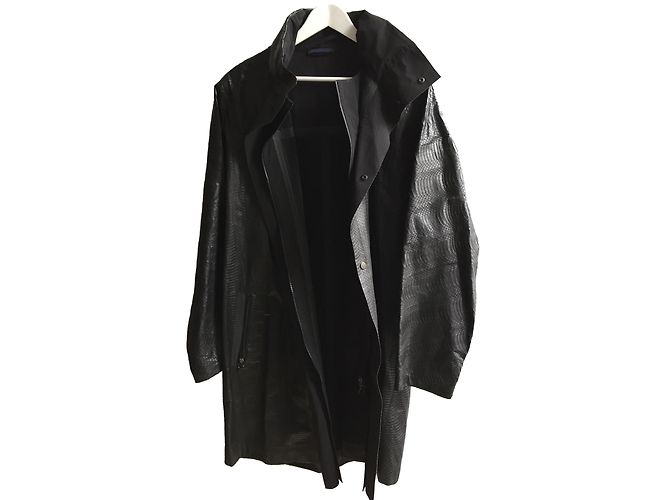 Lanvin Imperméable python