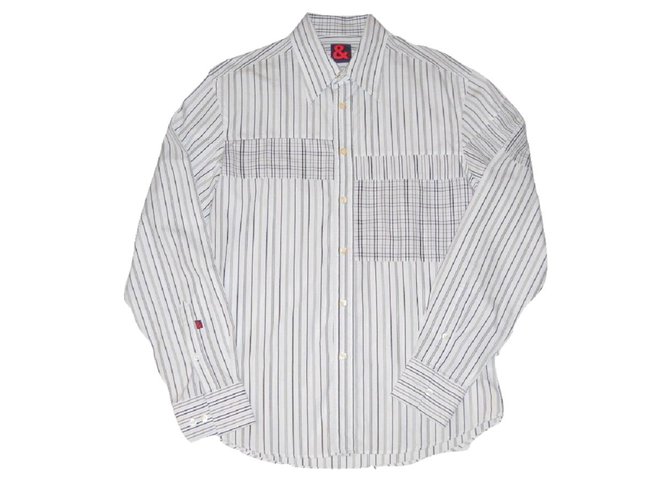 D&G Shirt Grey Cotton  ref.27030