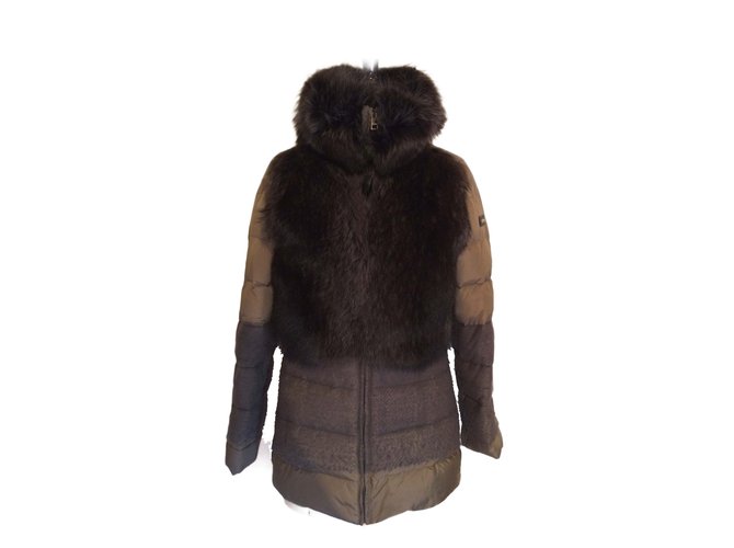 fendi fur hood coat