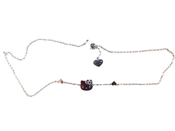 Victoria Casal Collar de hello kitty Plata