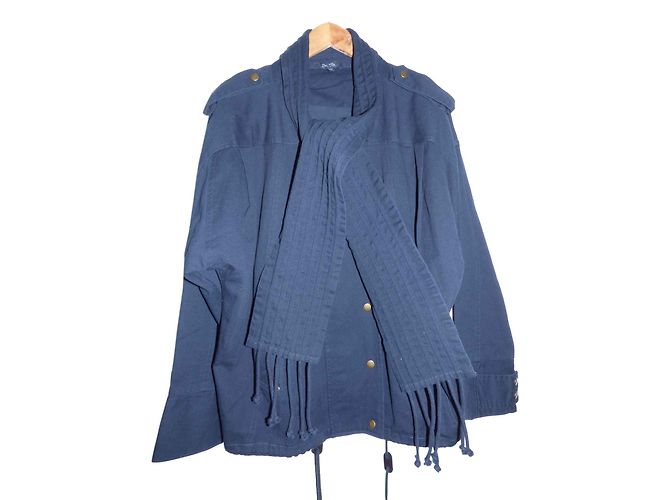 Bel Air Jacke aus Baumwolle Dunkelrot Größe 2 Bordeaux