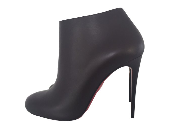 Christian Louboutin BELISSIMA 100 Boots Leather  ref.27218