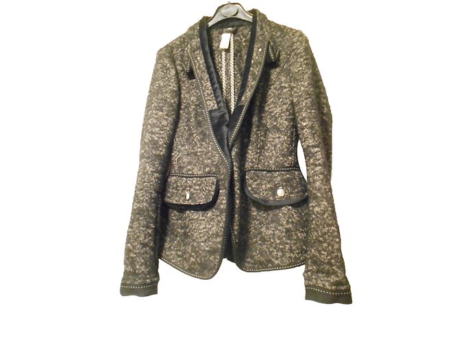 Autre Marque High Use Black Wool Jacket
