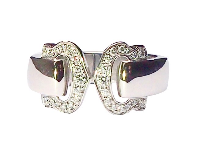 cartier double c ring