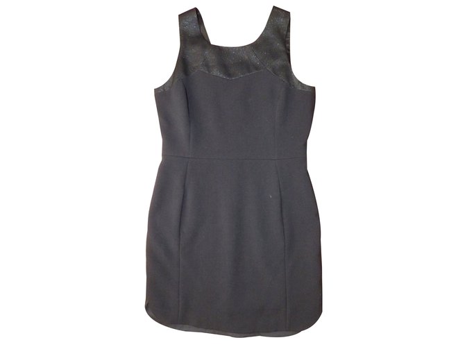 Comptoir Des Cotonniers Dress Black Polyester  ref.27391