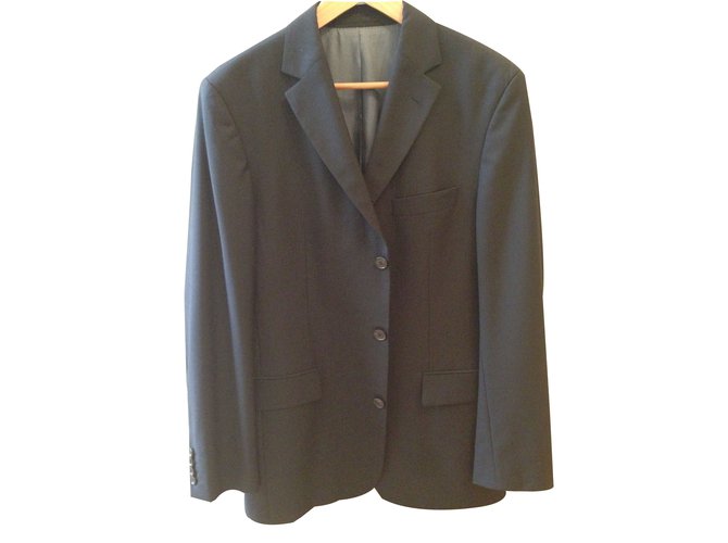 Hugo Boss Black Suit Suits Wool Black Ref Joli Closet