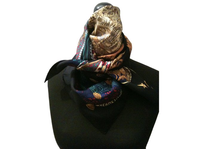 Hermès Silk scarf Multiple colors  ref.27548