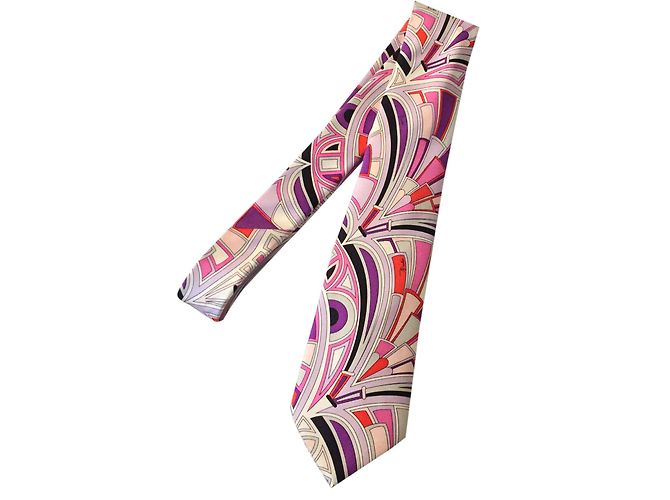 Emilio Pucci Multicolored tie