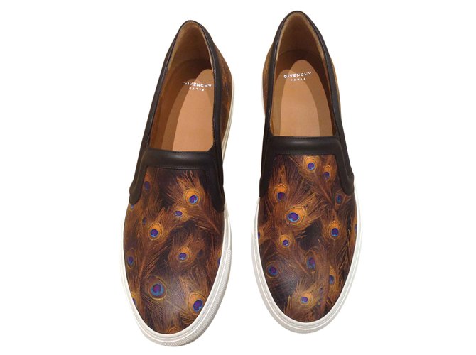 Givenchy Slip on Light brown Leather  ref.27559