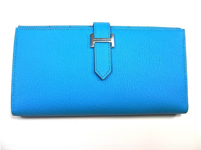 Hermès Béarn Blue