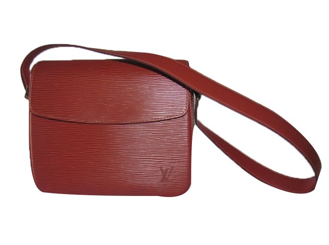 Louis Vuitton Handbag Caramel Leather  ref.27759