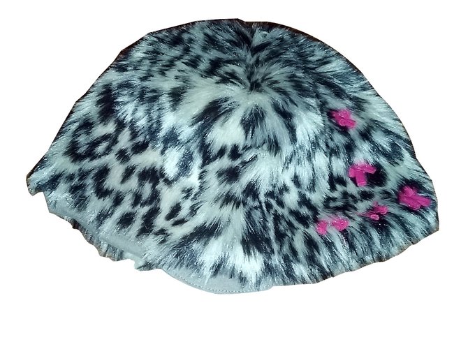 Autre Marque ELIANE ETLENA beret Leopard print Polyester  ref.28001