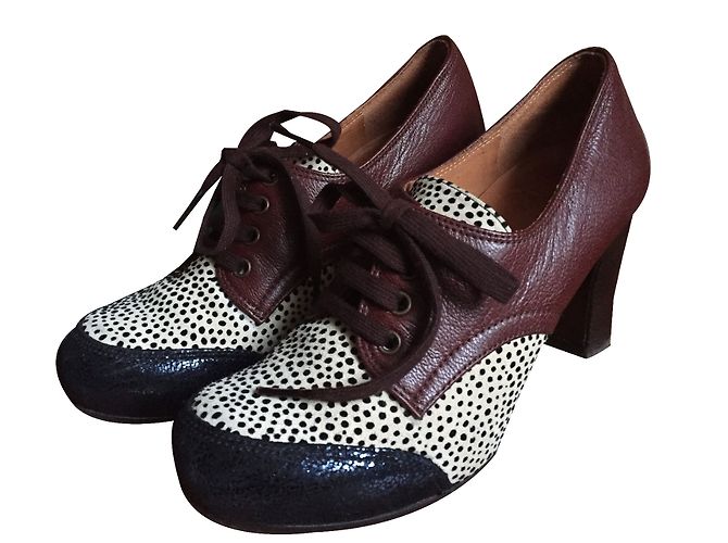 Chie Mihara Dreifarbige Leder Stiefeletten Mehrfarben
