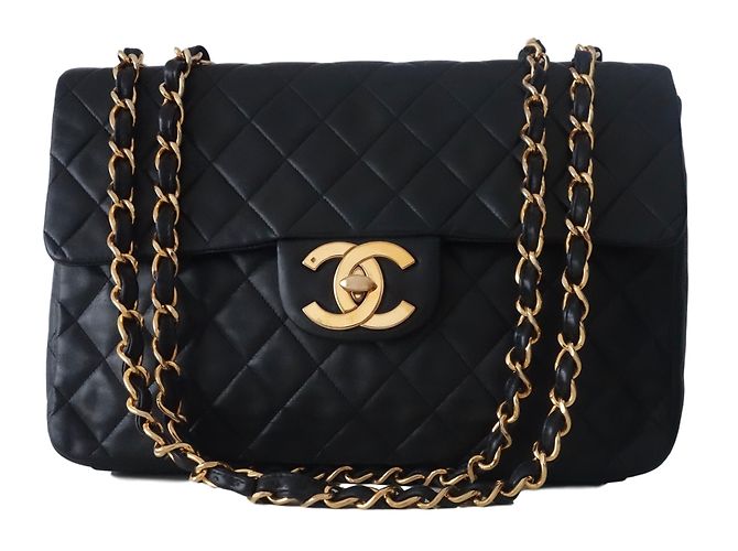 Timeless Chanel CLASSICO JUMBO Nero Pelle