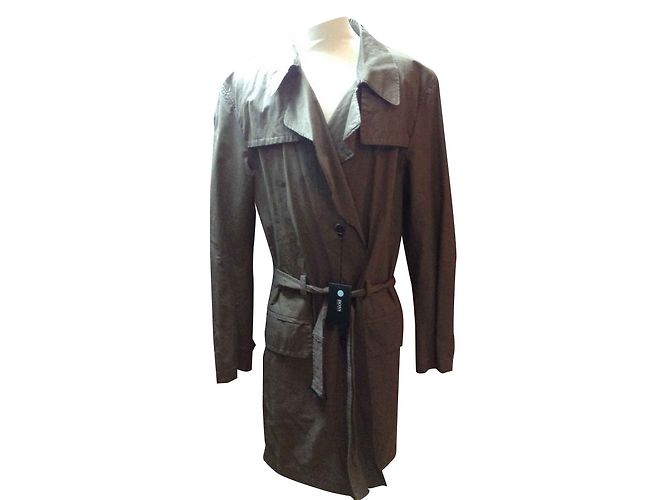 Hugo Boss Blazer Jacke Dunkelgrau Leinen Anthrazitgrau