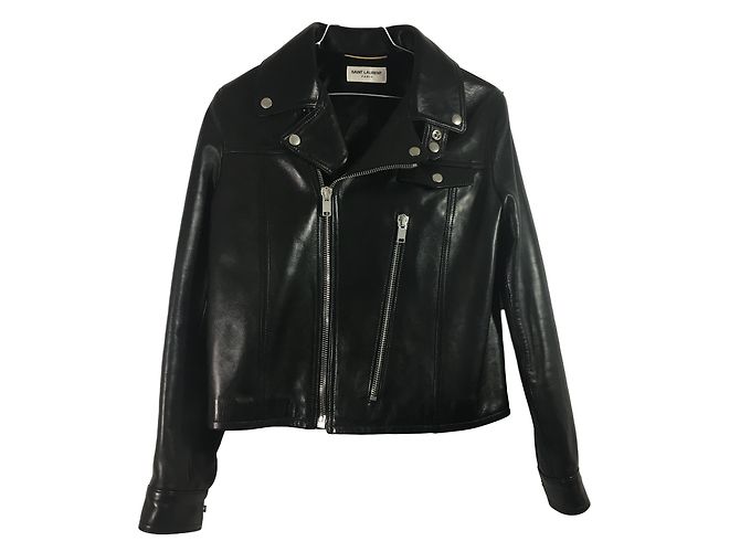 Saint Laurent Lederjacke