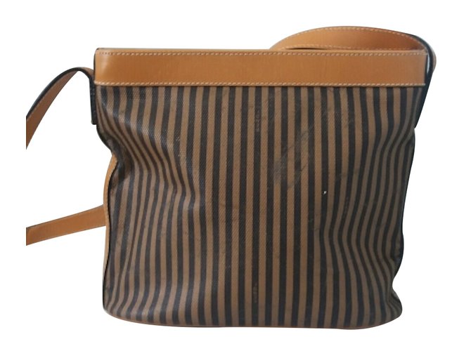 Fendi Handbag Light brown Patent leather  ref.28261
