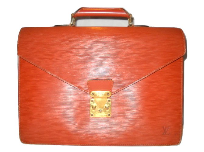 Louis Vuitton Briefcase Conseiller Brown Leather  ref.28513