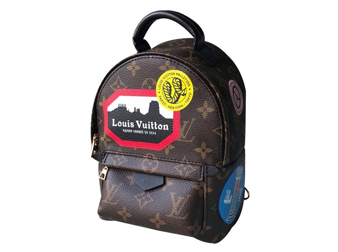 Louis Vuitton Monogram My World Tour Palm Springs Backpack Mini