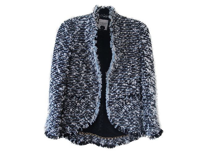 Edward Achour Jacket Blue