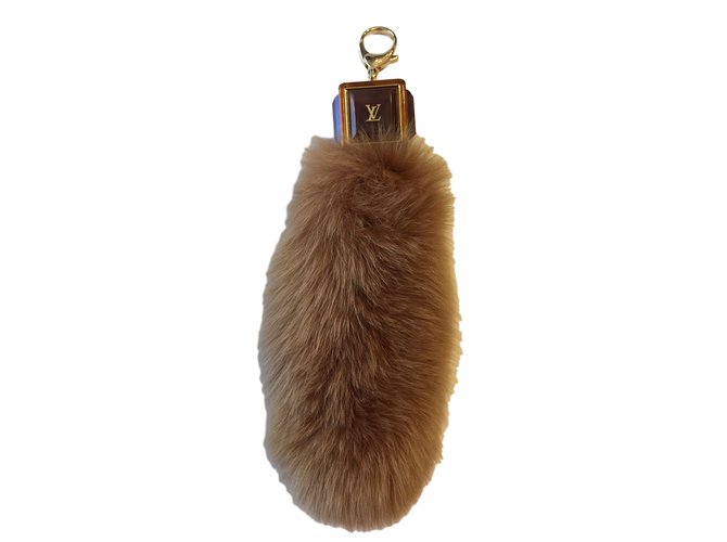 Louis Vuitton Bag charm fox Renard Caramel  ref.28578