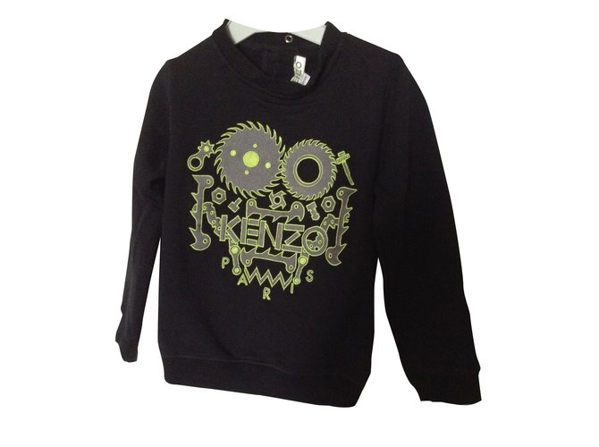 Kenzo Sweater Black Cotton  ref.28636