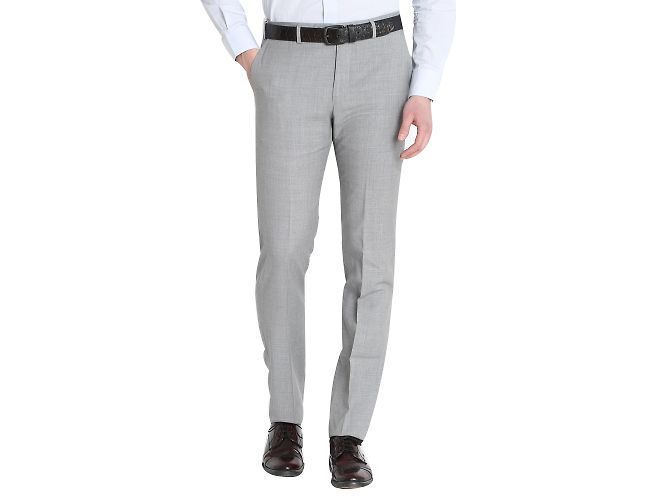 Mila Shön MILA SCHON BNWT LIGHT WOOL LIGHT GREY PANTS