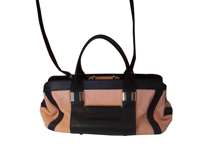 Chloé Alice Nero Rosa Pelle