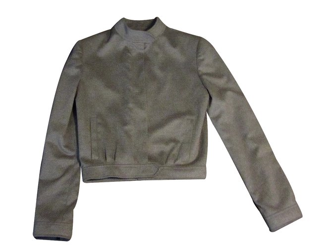 Chloé Jacket Grey Wool  ref.28790