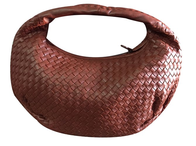 Bottega Veneta Handbag Brown Leather  ref.28856