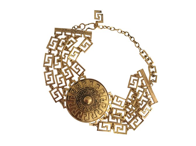 Versace For H&M Necklace Golden  ref.28929