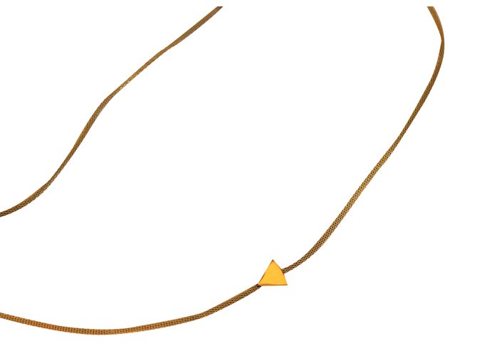 Autre Marque 'Zäg' Lange Halskette Golden Vergoldet  ref.29032