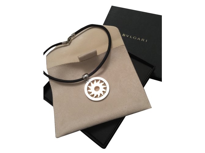 Bulgari Halsketten Silber Golden Gelbes Gold  ref.29050