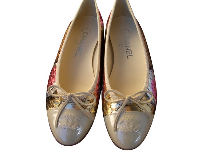 Chanel Ballet flats Exotic leather  ref.29069