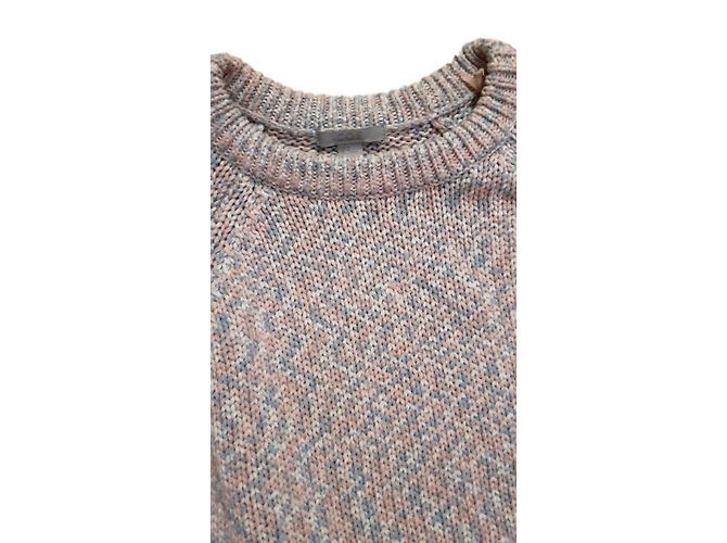 Cos Wollpullover in Rosa Blau und Weiß Pink 