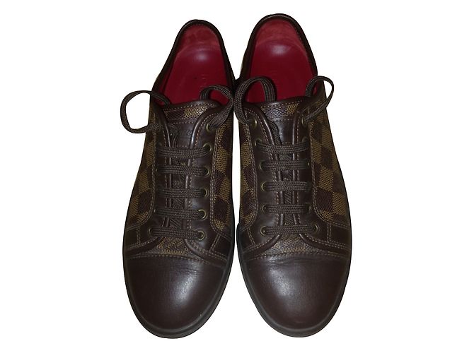 Louis Vuitton tênis Marrom