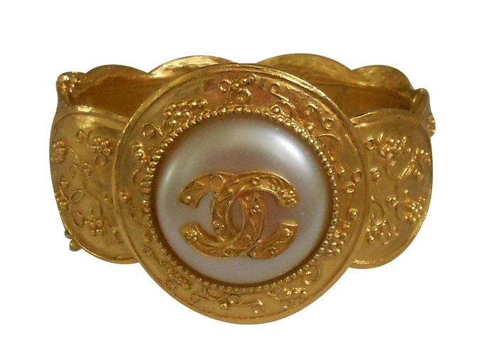 Chanel Armband Golden Metall  ref.29183