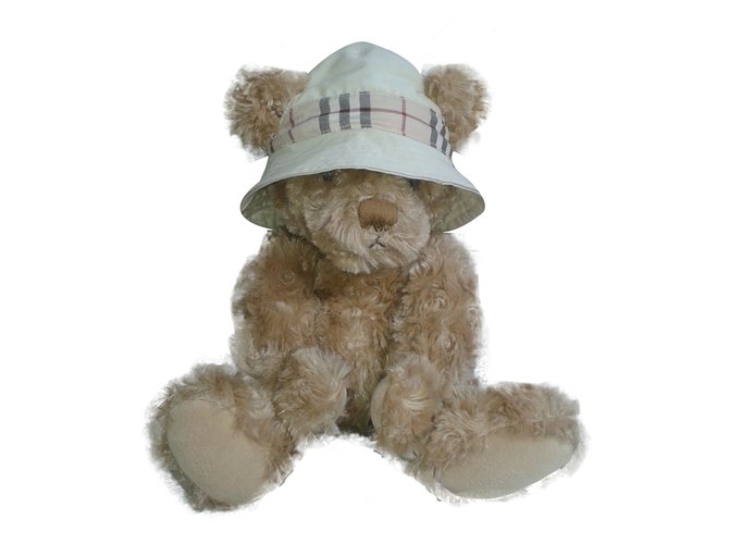 Burberry Teddy Bear Beige Polyester  ref.29245